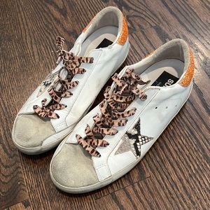 Golden goose superstar sneakers!!